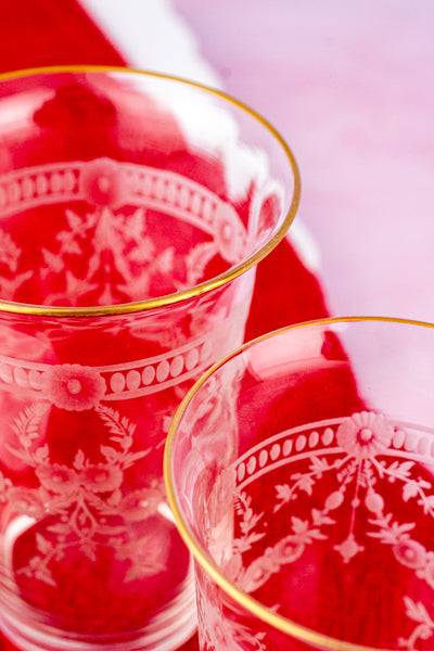 Vintage Webb Corbett Glassware - Prices Vary!