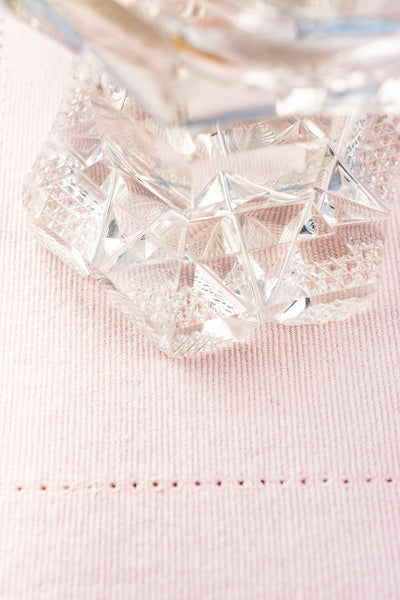 Antique Carved Crystal Perfume Decanter