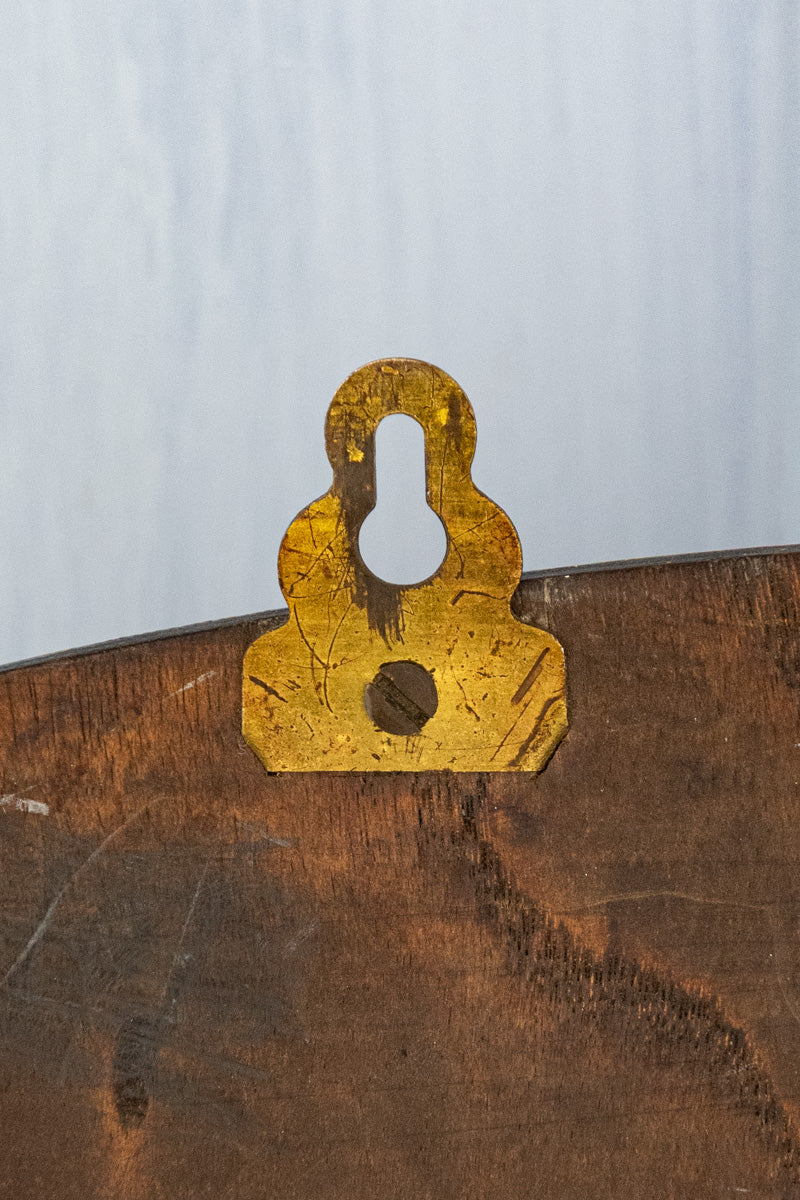 Antique English Brass Hanging Paper Rack