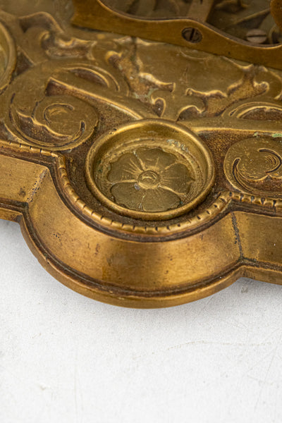 Antique English Brass Postage Scale
