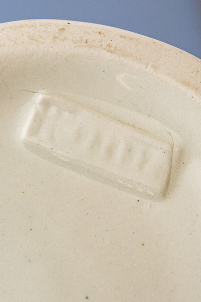 Antique Brown Transfersware Ironstone Pitcher