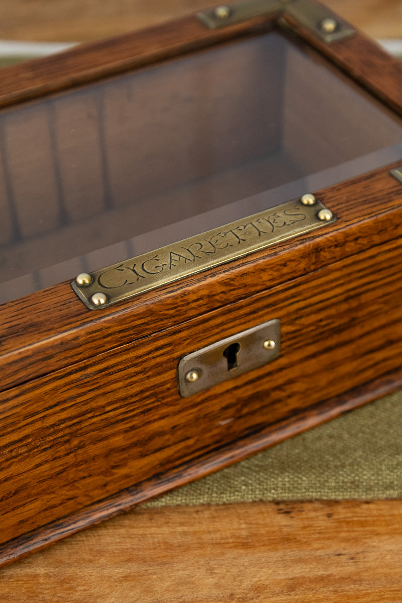 Vintage English Cigarette Box