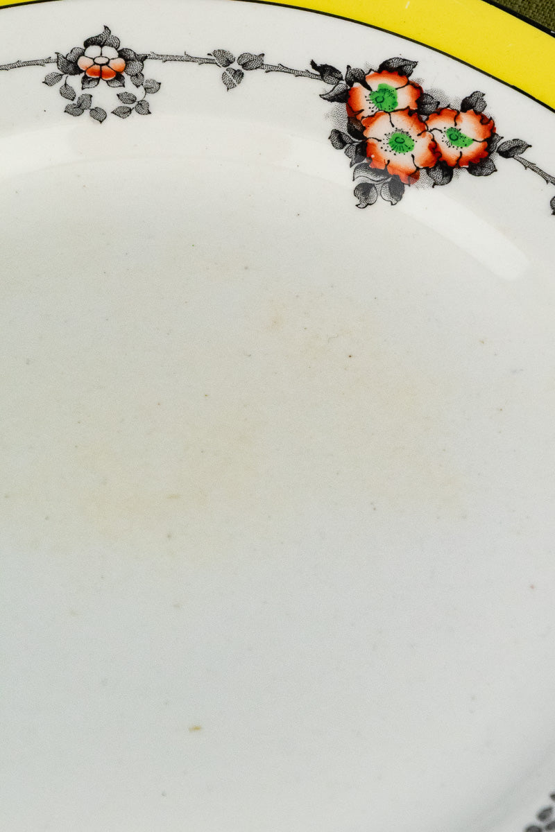 Antique English Dessert Plates - Set of 10