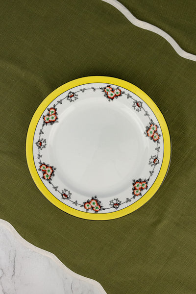 Antique English Dessert Plates - Set of 10