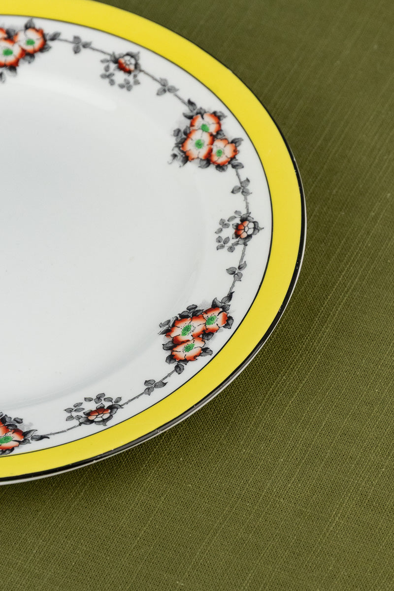 Antique English Dessert Plates - Set of 10