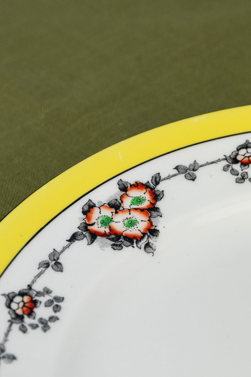 Antique English Dessert Plates - Set of 10