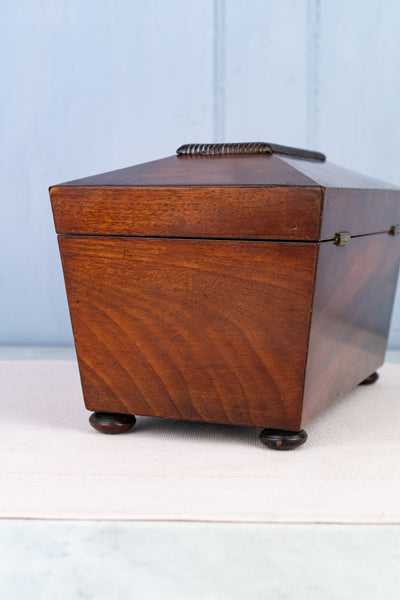 Antique English Mahogany Tea Chest