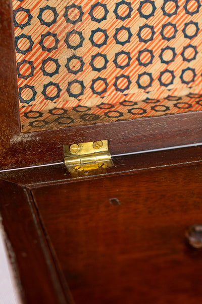 Antique English Mahogany Tea Chest