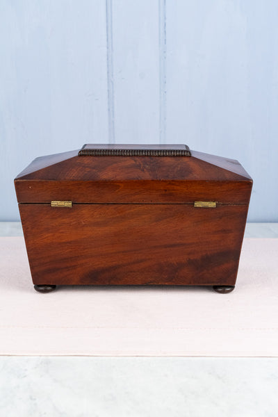 Antique English Mahogany Tea Chest