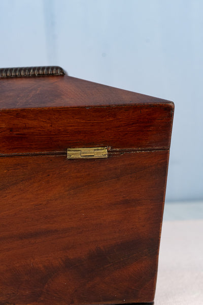 Antique English Mahogany Tea Chest