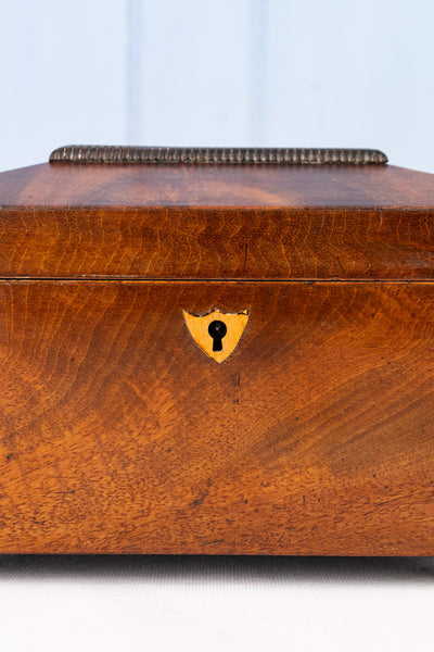 Antique English Mahogany Tea Chest