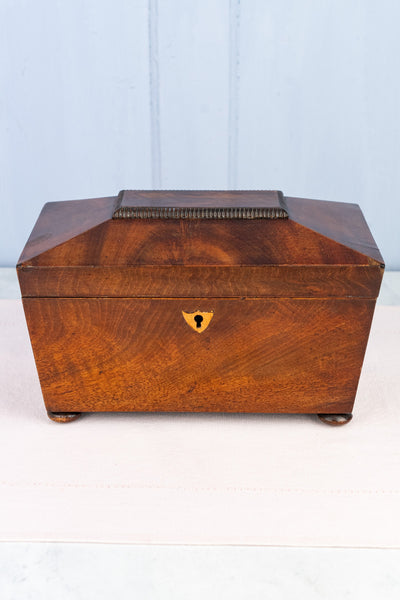 Antique English Mahogany Tea Chest