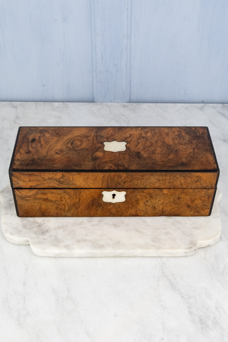 Antique English Glove / Jewelry Box, image 3 of 15