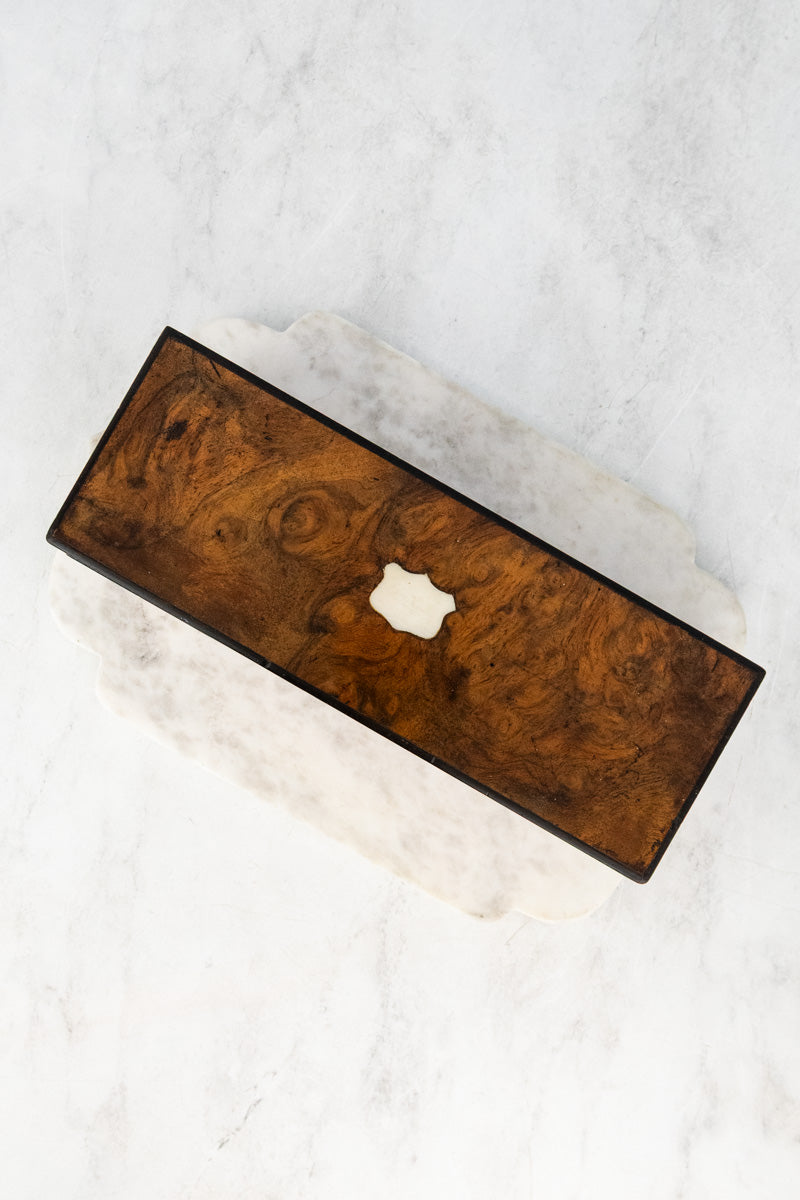 Antique English Glove / Jewelry Box, image 7 of 15