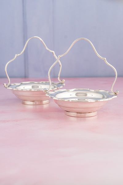 Antique English Silverplate Bon Bon Eperne