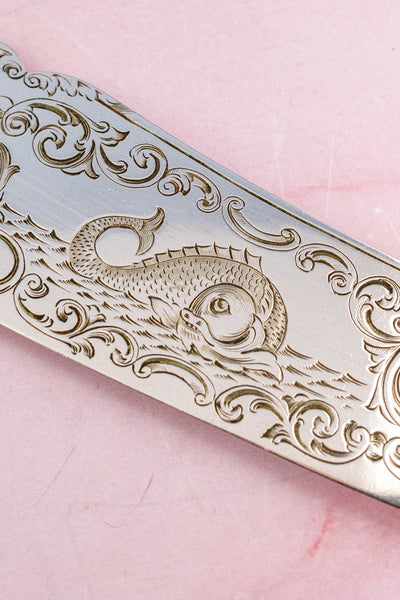 Victorian Silverplate Fish Servers