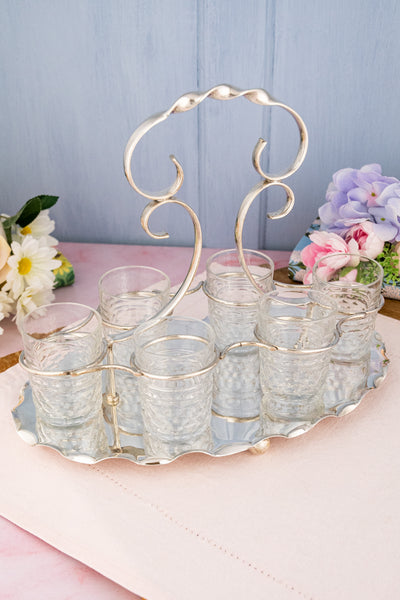 Antique English Silverplate Beverage Service