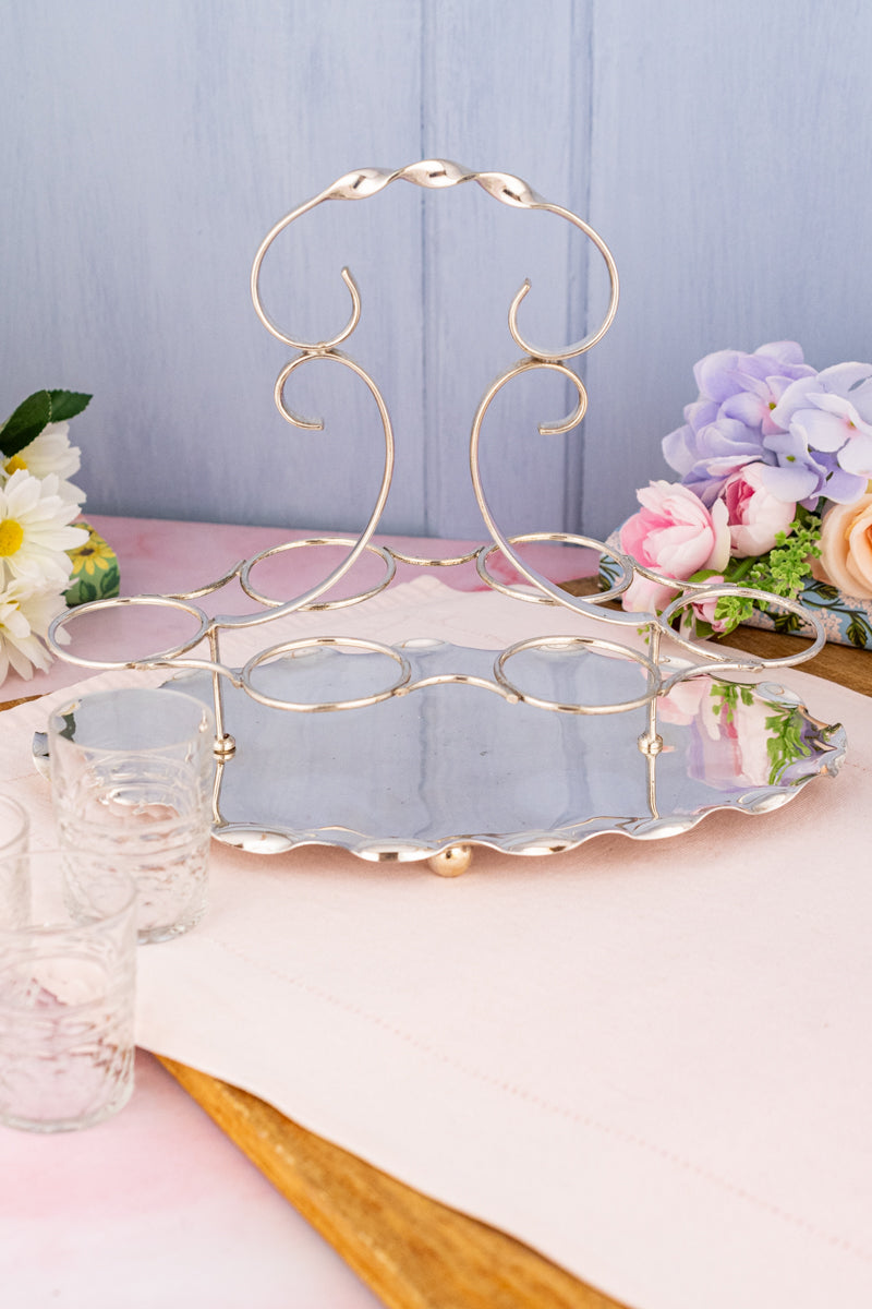 Antique English Silverplate Beverage Service