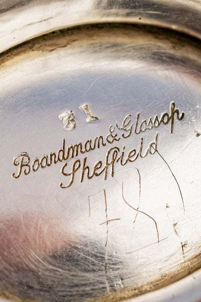 Antique Silverplate Tureen Trophy