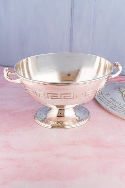 Antique Silverplate Tureen Trophy