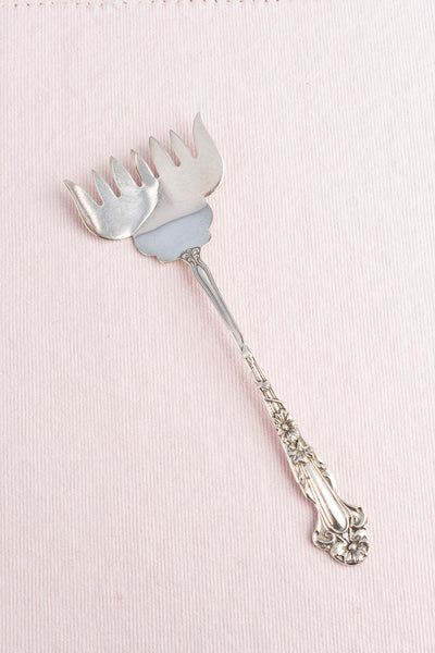 Antique English Silverplate Sardine Fork