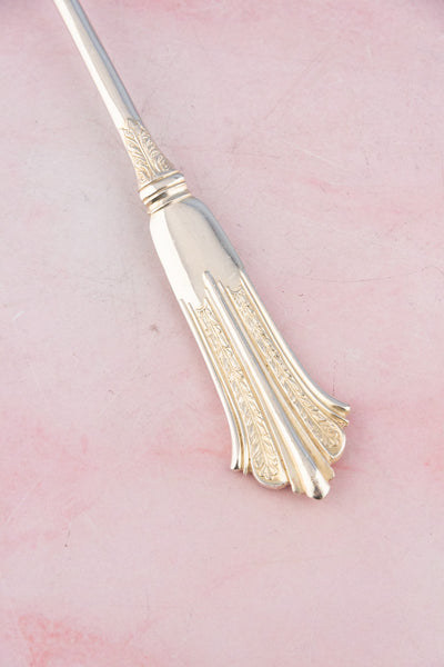 Antique Silverplate Serving Spoons