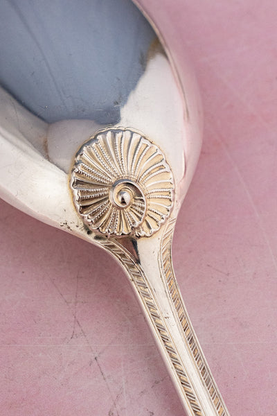 Antique Silverplate Serving Spoons