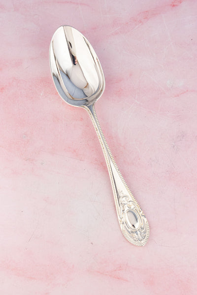 Antique Silverplate Serving Spoons