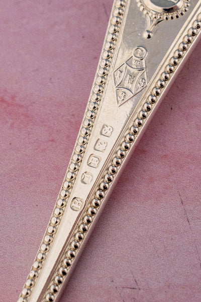 Antique Silverplate Serving Spoons