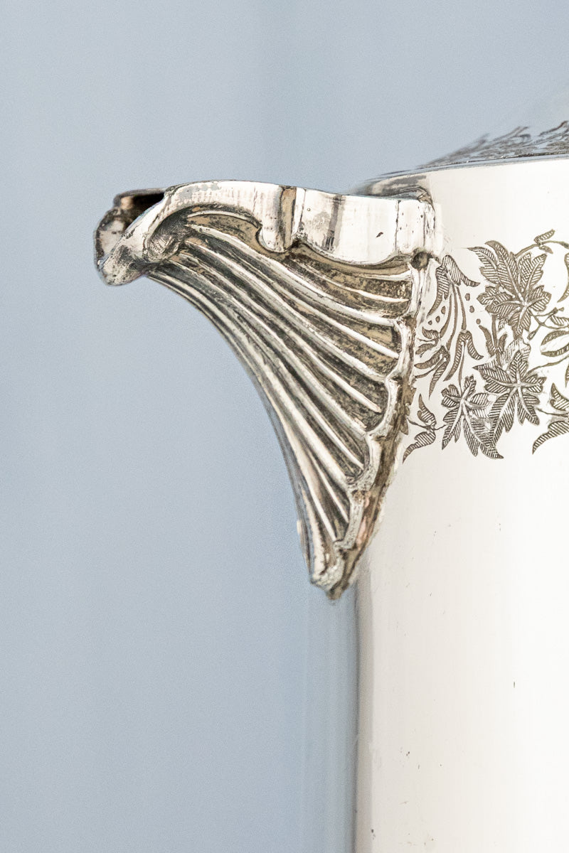 Antique English Silverplate Beverage Pot