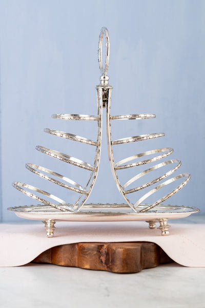Victorian Silverplate Toast Rack