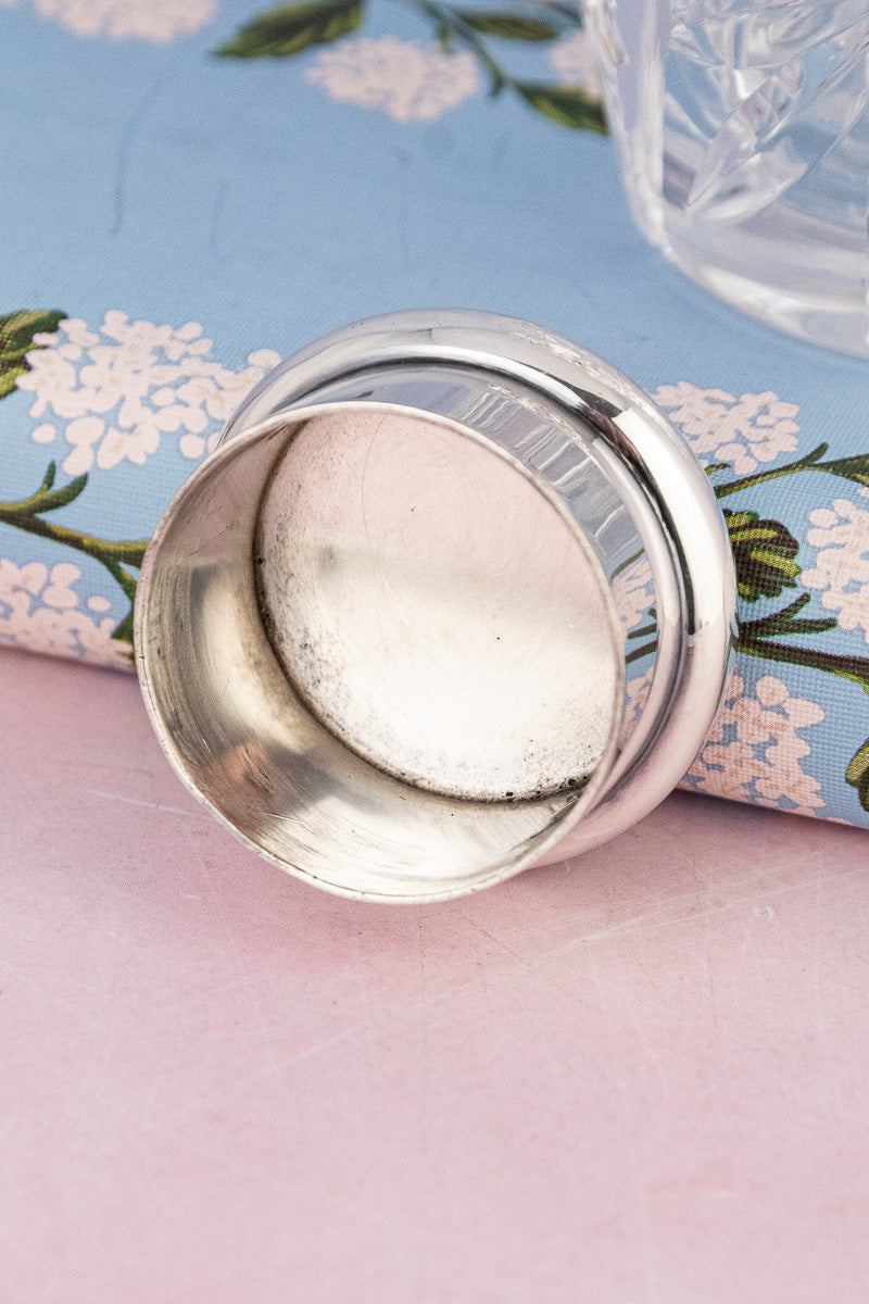 Antique English Silverplate and Crystal Cocktail Shaker