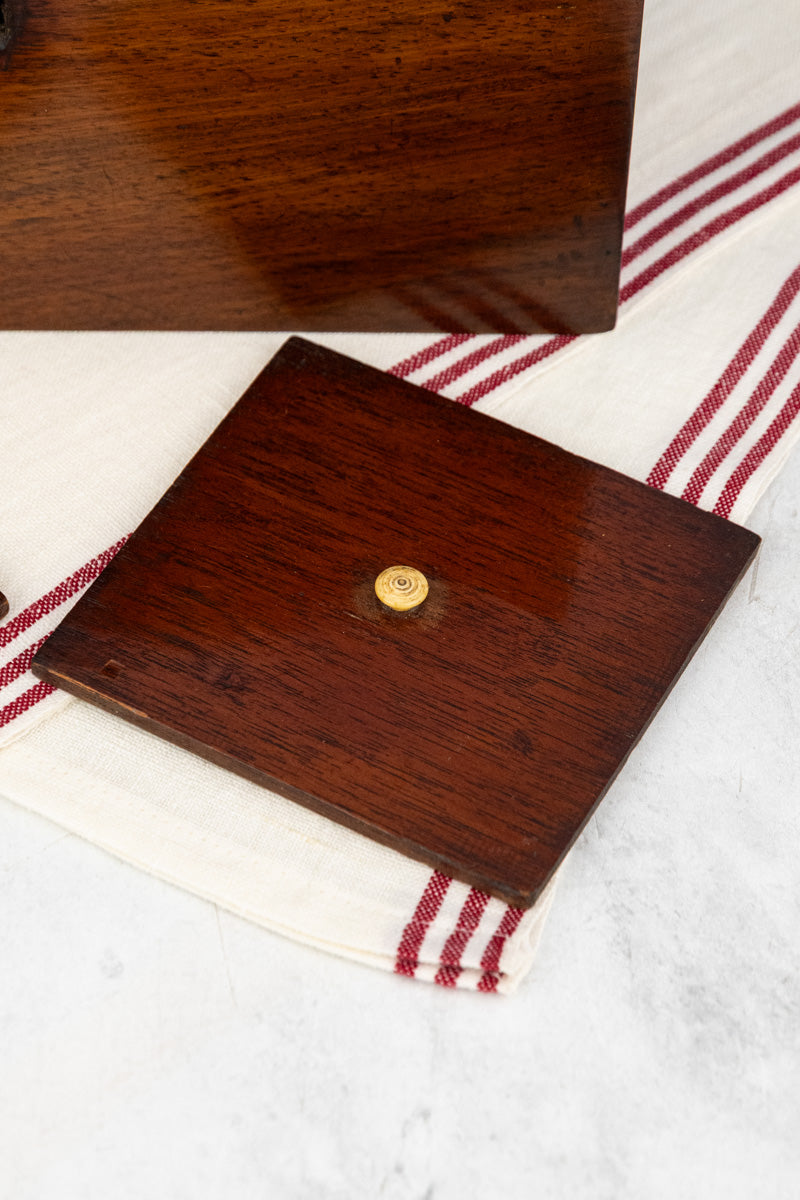 Antique English Wooden Tea Chest