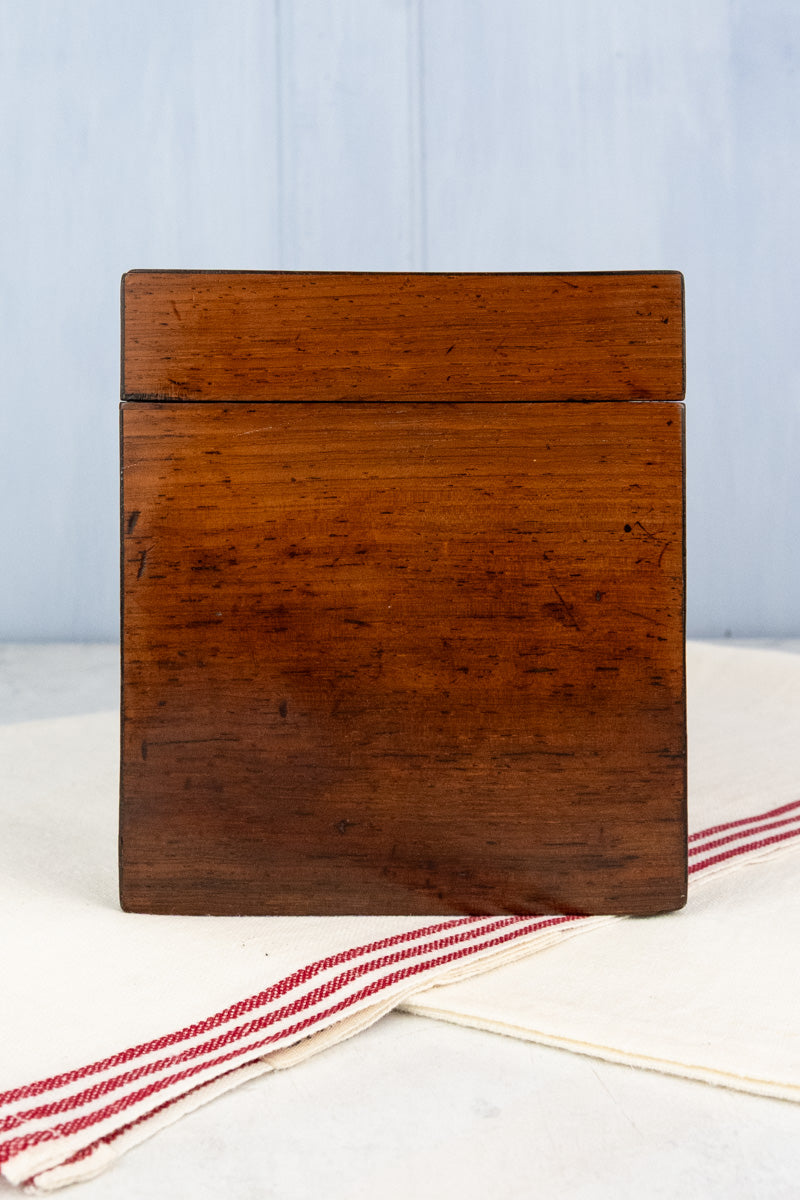Antique English Wooden Tea Chest