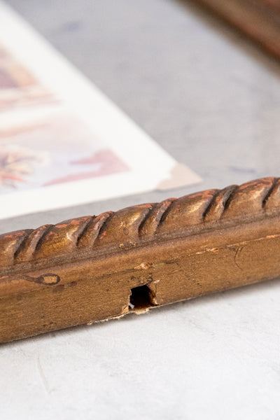 Antique Paris Panoramic Framed Print