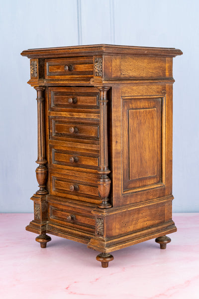 Antique French Apprentice's Cabinet
