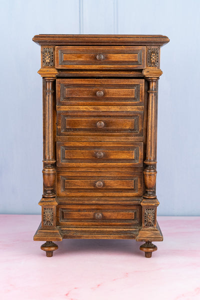 Antique French Apprentice's Cabinet