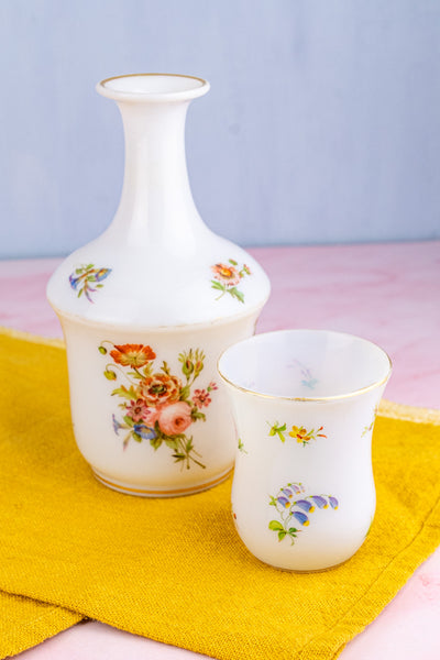 Antique French Bedside Carafe Set
