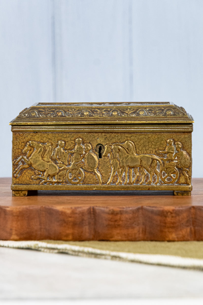 Antique German Brass Box