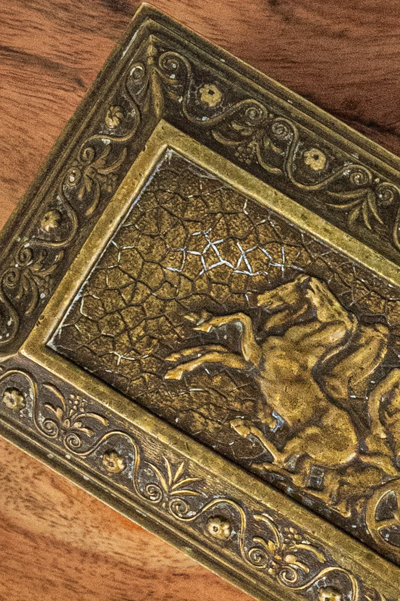 Antique German Brass Box