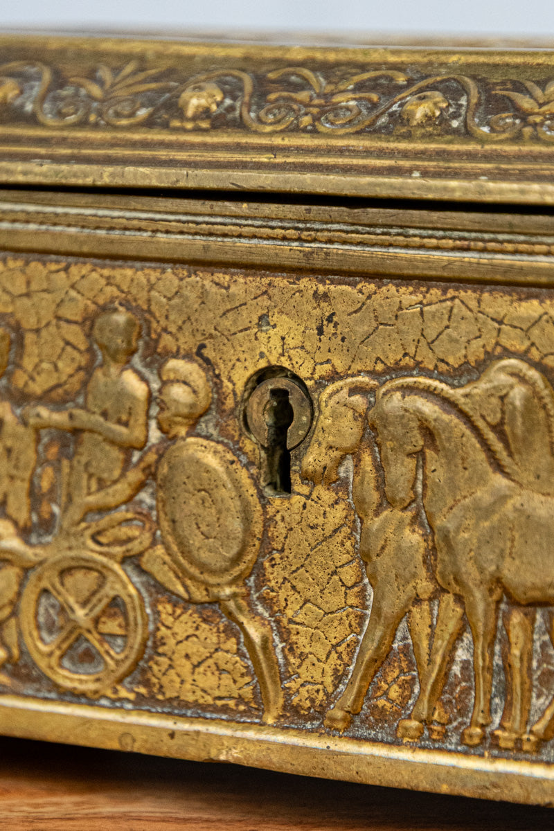 Antique German Brass Box