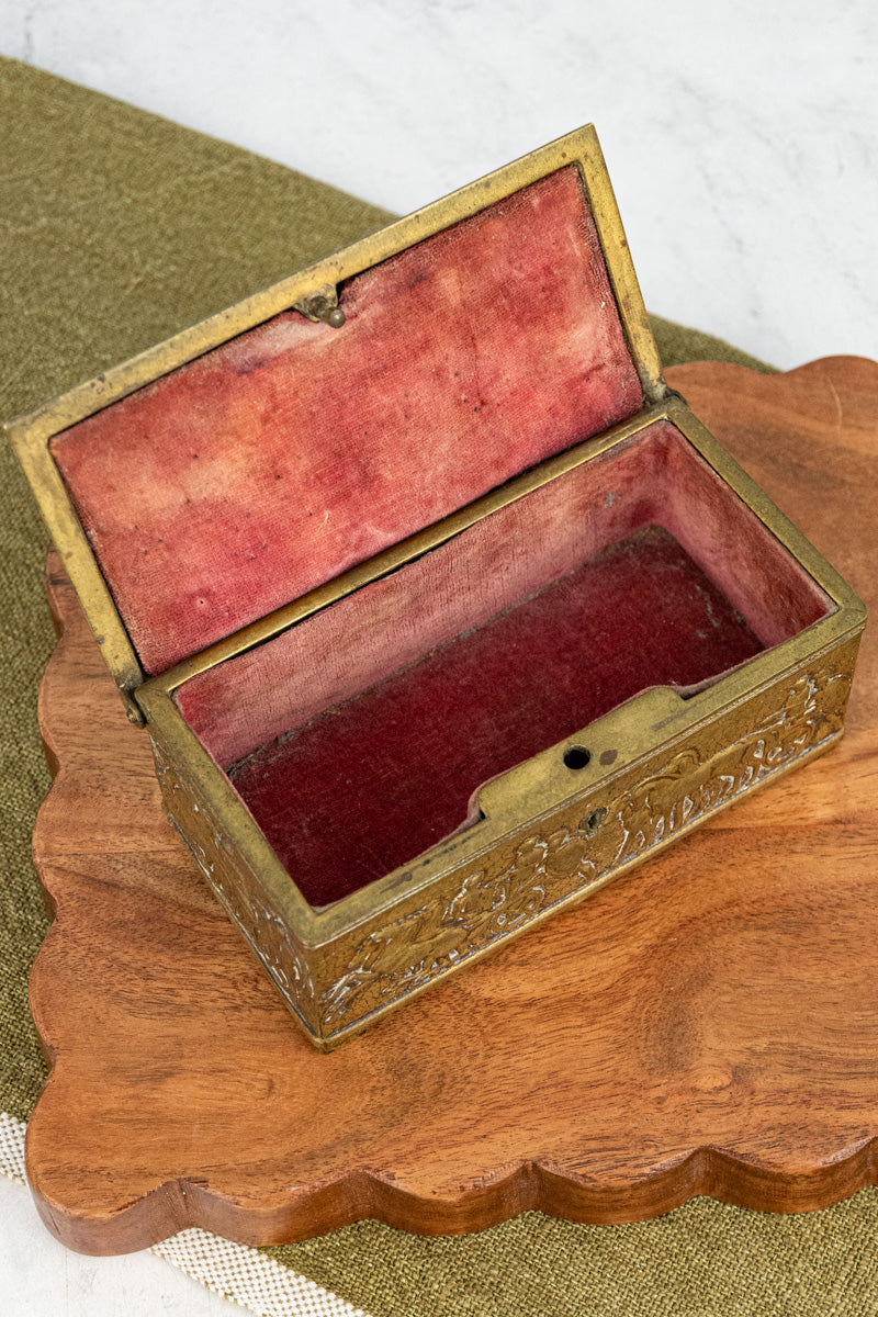 Antique German Brass Box