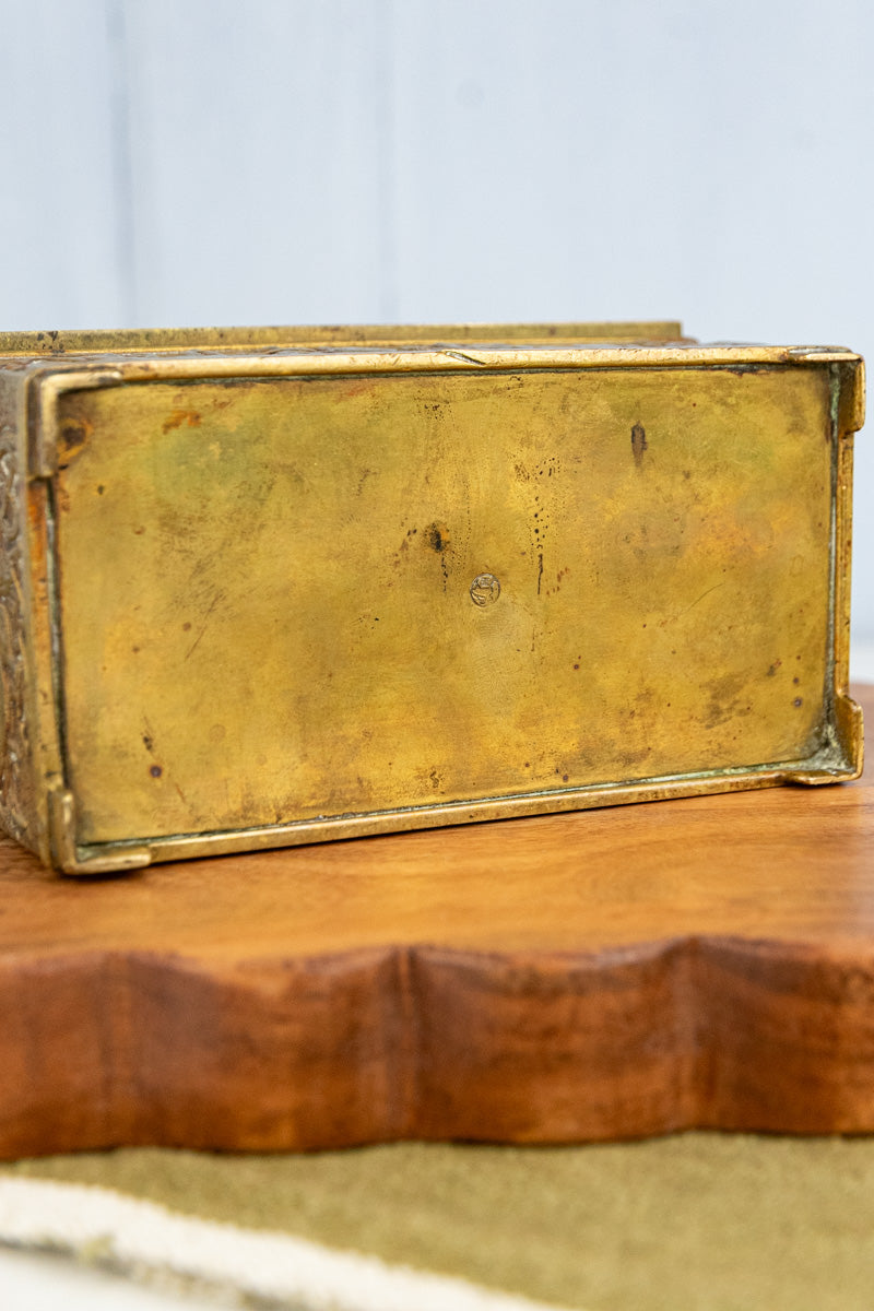 Antique German Brass Box