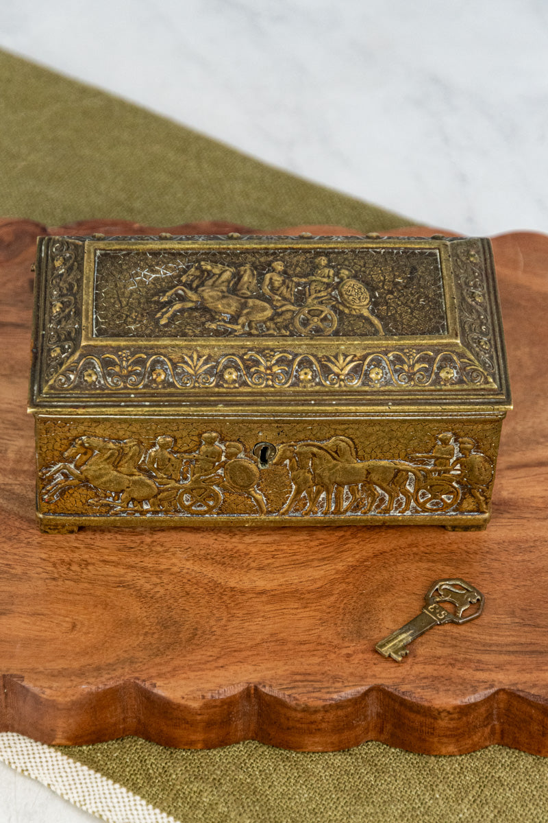 Antique German Brass Box
