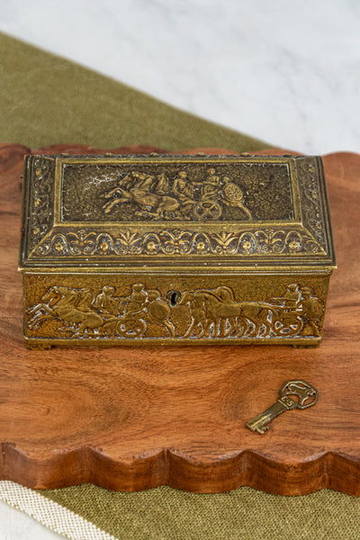 Antique German Brass Box