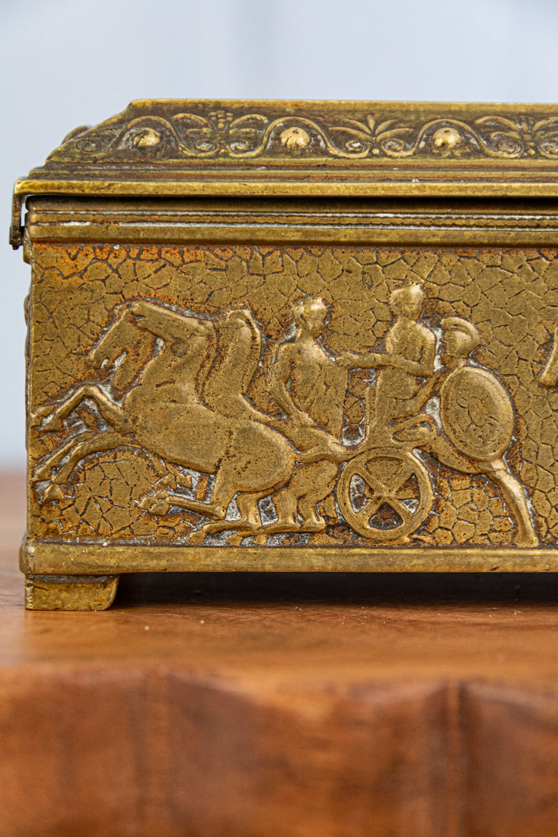 Antique German Brass Box