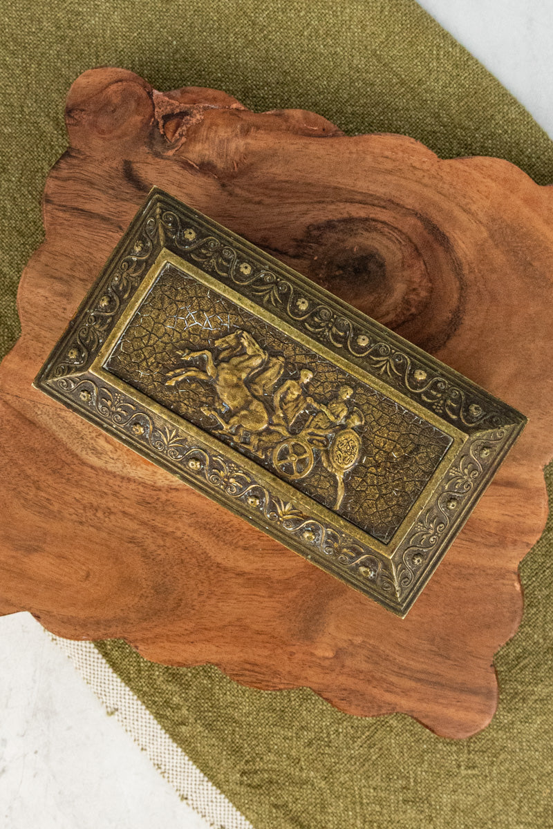 Antique German Brass Box