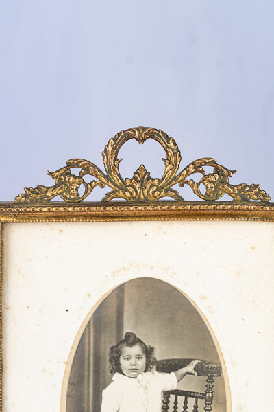 Antique French Bronze Frame