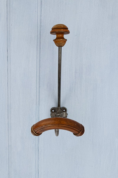 Antique French Café Coat Hook
