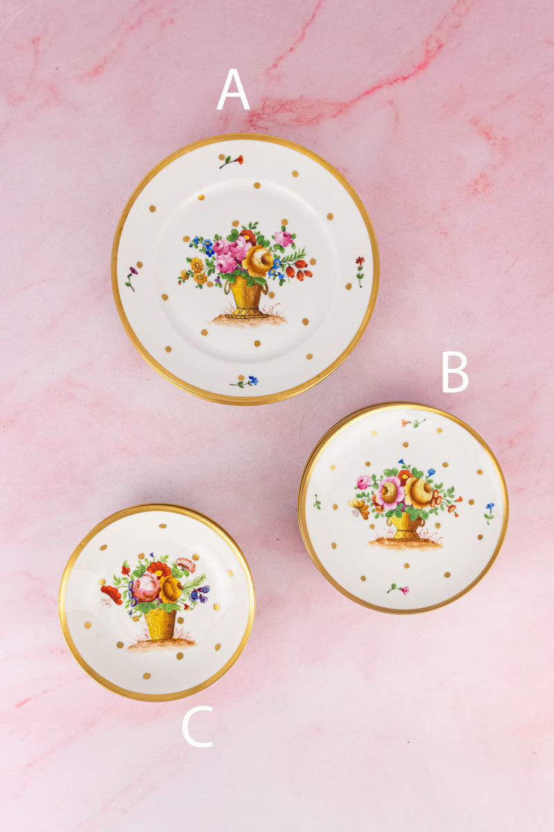 Antique French China for 4 - Prices Vary